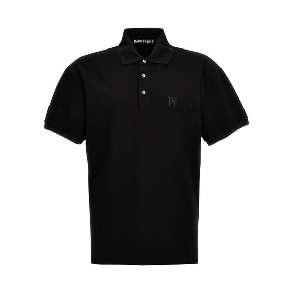 Palm Angels Monogram Polo Shirt - NWT - Picture 1 of 4